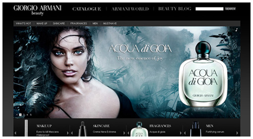 armani web